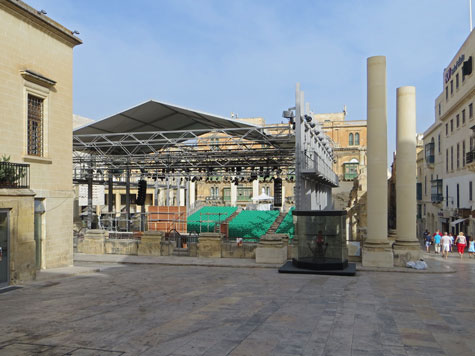 Royal Opera House Ruins Theatre, Valletta Malta